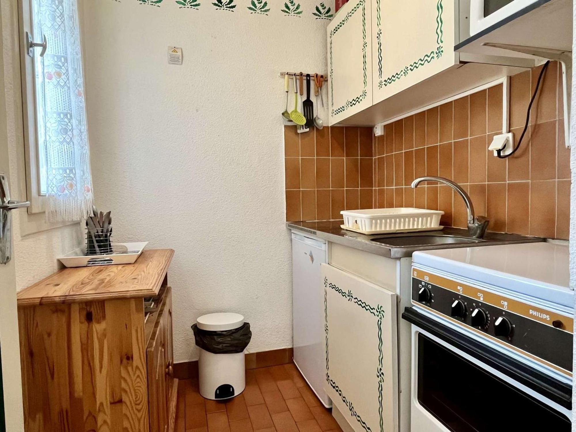 Studio A Argeles-Sur-Mer, 400M De La Plage Et Proche Commerces, Loggia, Animaux Bienvenus, Menage Inclus - Fr-1-225-548 Exteriér fotografie